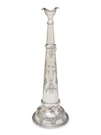 A Silver Plate Fireman's Parade Horn