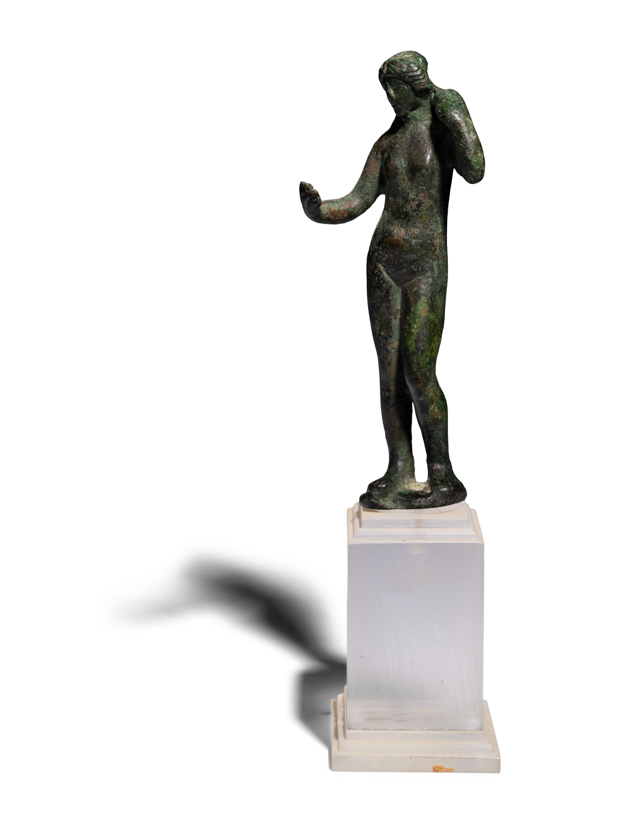 A Roman Bronze Aphrodite
