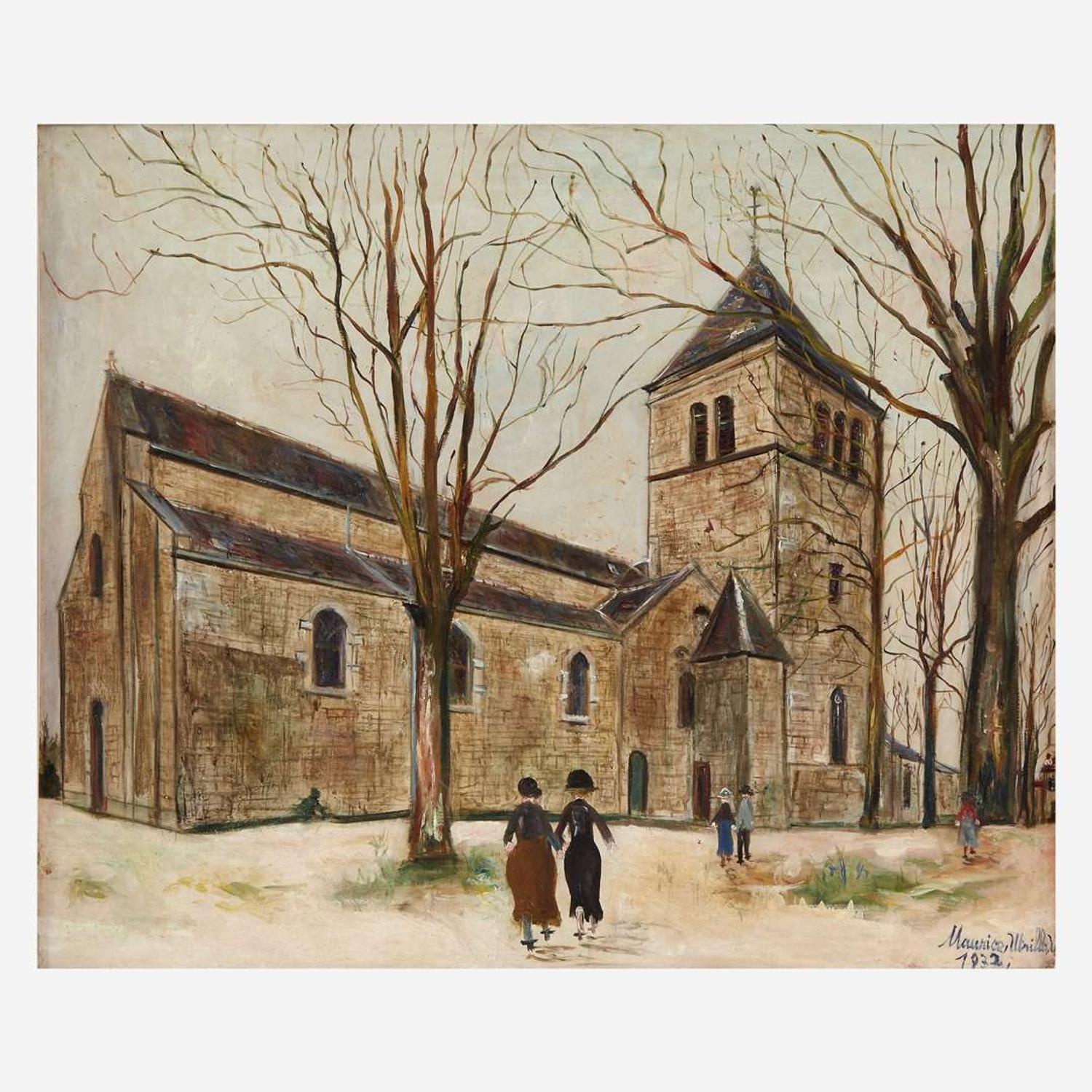 Maurice Utrillo (French, 1883–1955) Église Notre Dame à Mâcon