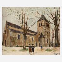 Maurice Utrillo (French, 1883–1955) Église Notre Dame à Mâcon