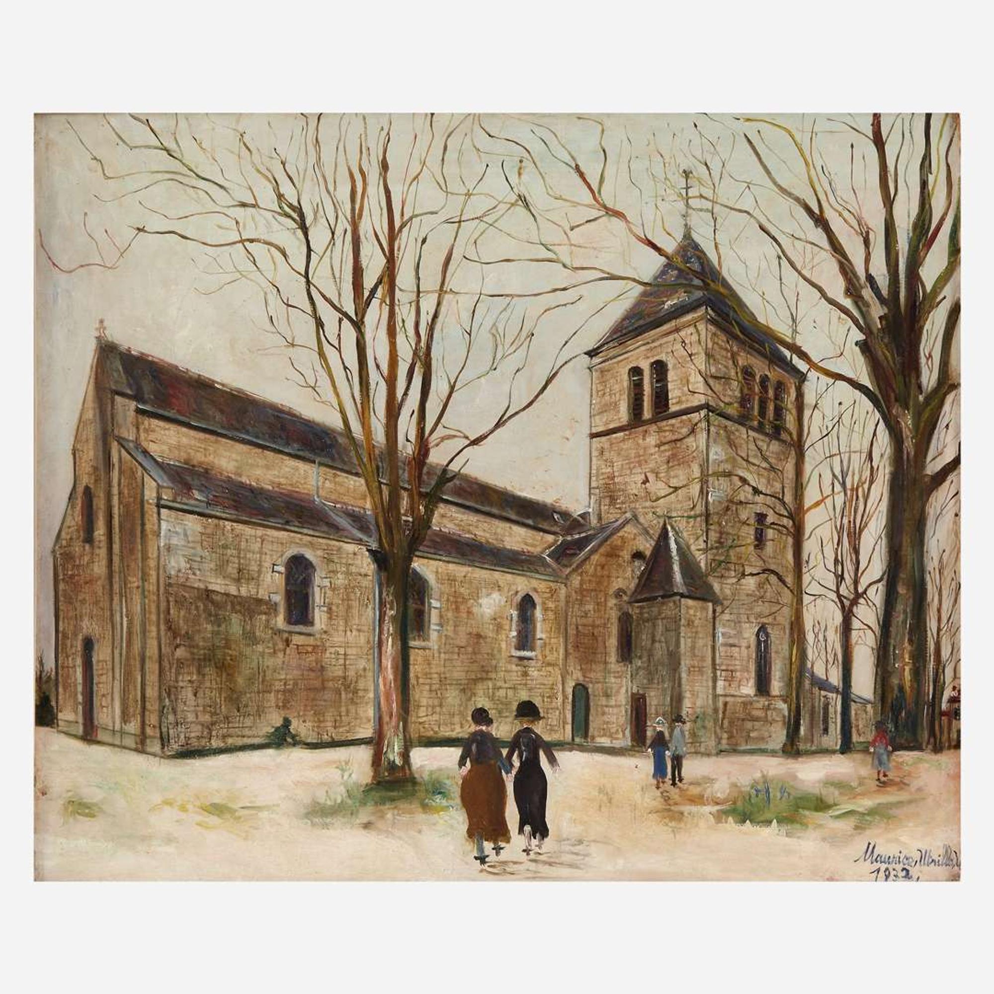 Maurice Utrillo (French, 1883–1955) Église Notre Dame à Mâcon