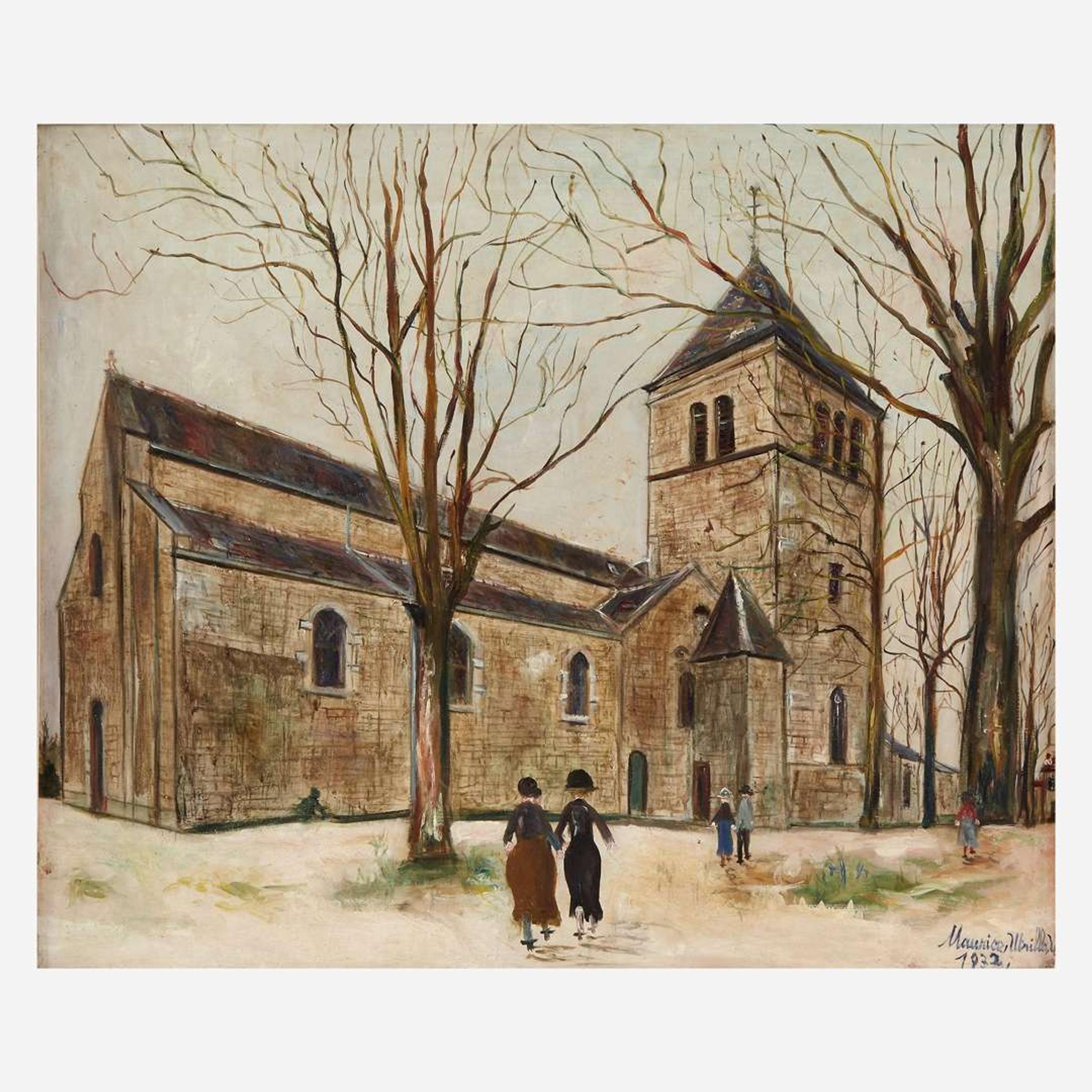 Maurice Utrillo (French, 1883–1955) Église Notre Dame à Mâcon