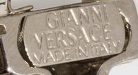 A Pair of Gianni Versace Screw Hoop Earclips,
