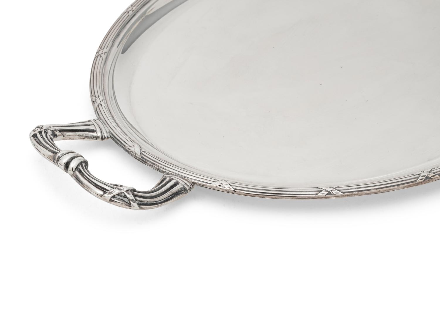 Two Buccellati Silver Trays