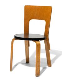 A Group of Four Mid-Century Chairs