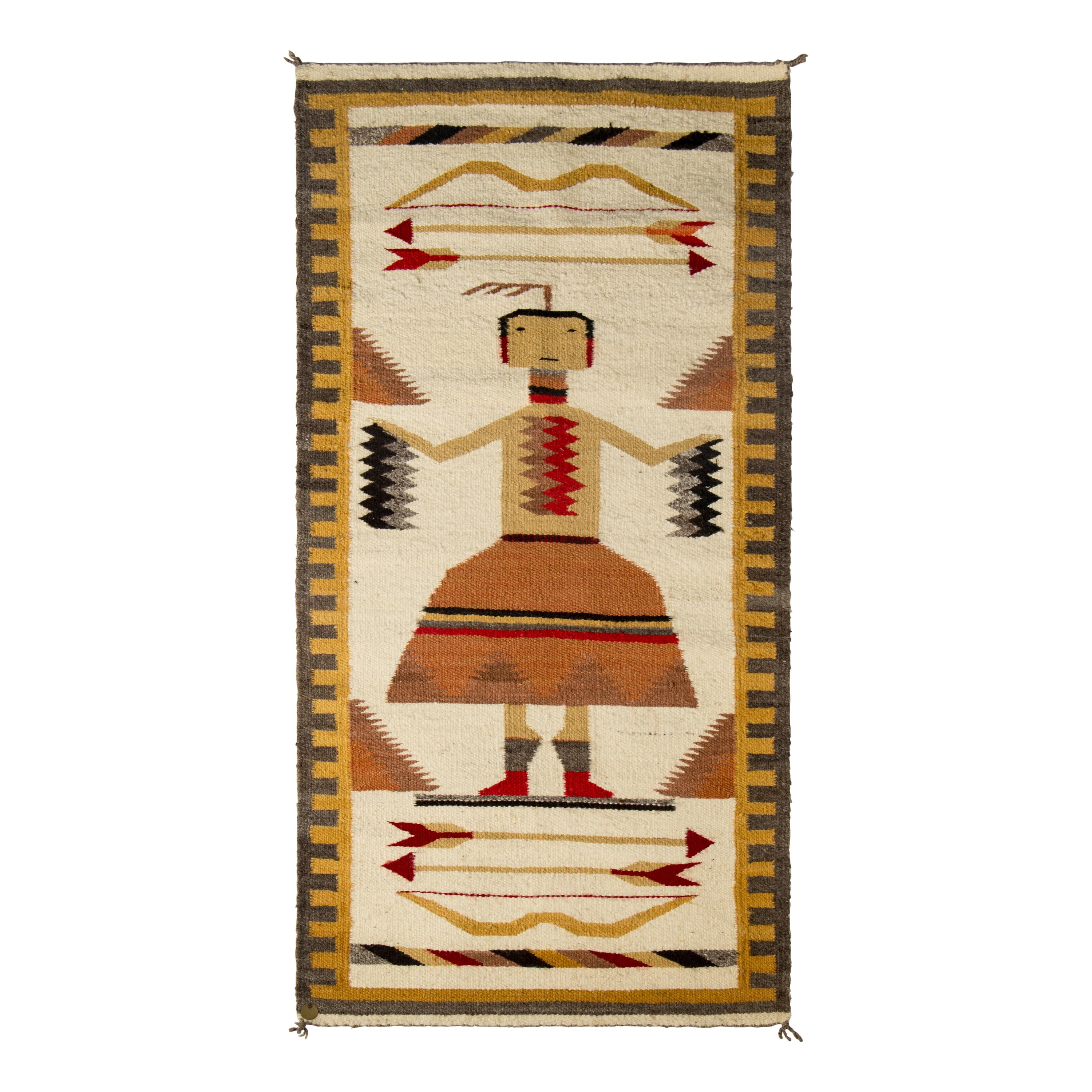 Navajo Pictorial Weaving, Holy Person [Rug]