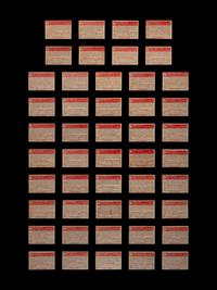 A Near Set of 1952 Topps Baseball Cards (371/407) Featuring Over 60 High Numbers