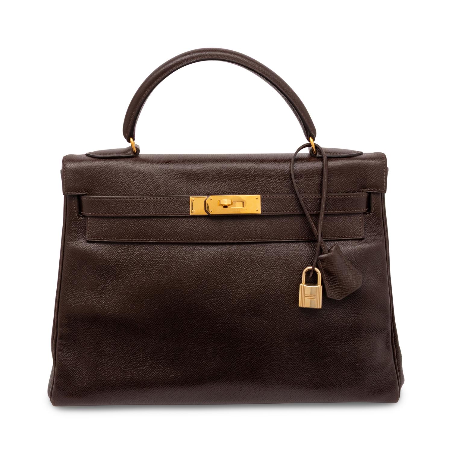 Hermès, Dark Brown Kelly 32
