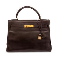 Hermès, Dark Brown Kelly 32