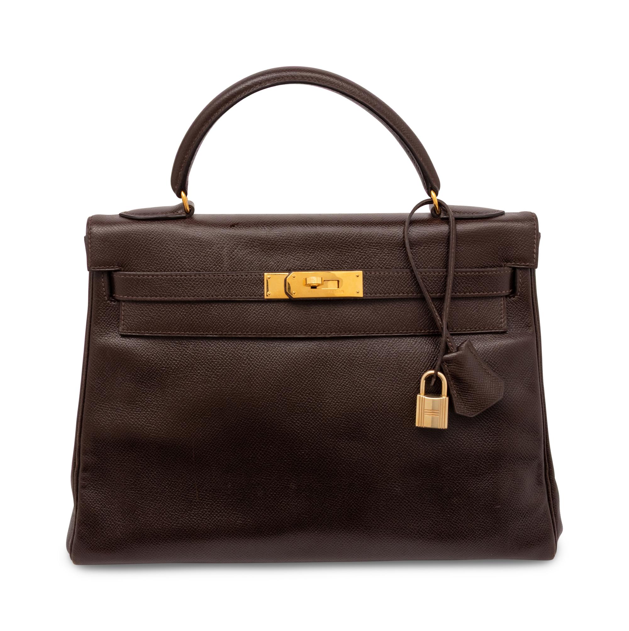 Hermès, Dark Brown Kelly 32