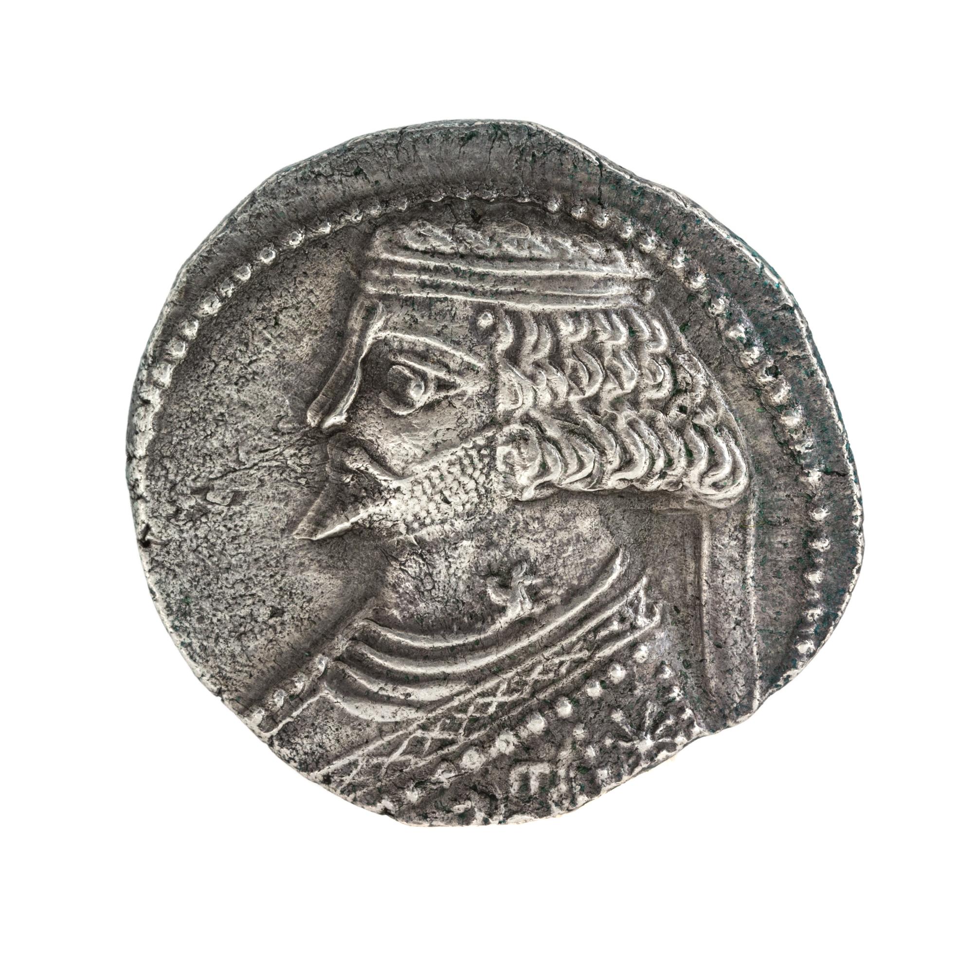 Parthian Empire (circa 100 BCE), Silver Tetradrachm — Silver Tetradrachm