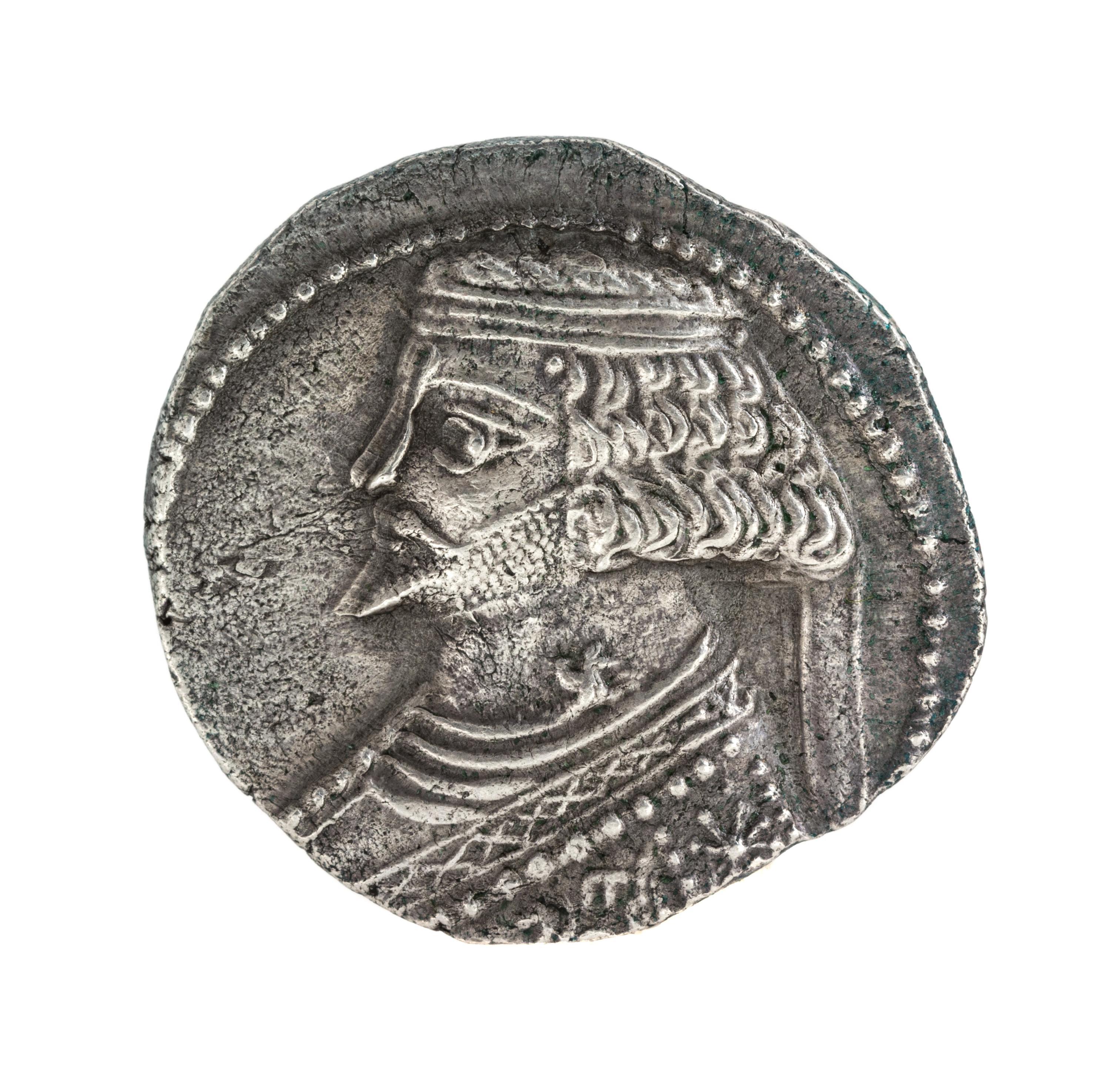 Parthian Empire (circa 100 BCE), Silver Tetradrachm — Silver Tetradrachm