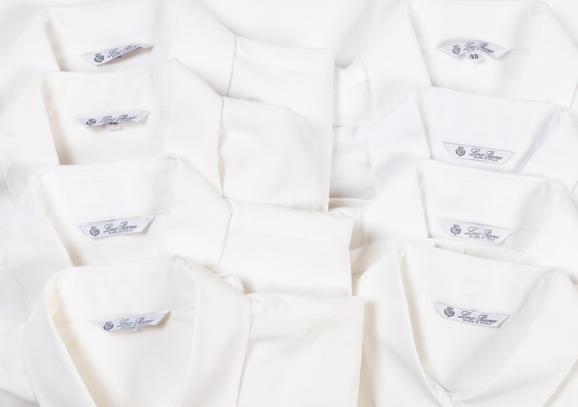 Eight Loro Piana Dress Shirts