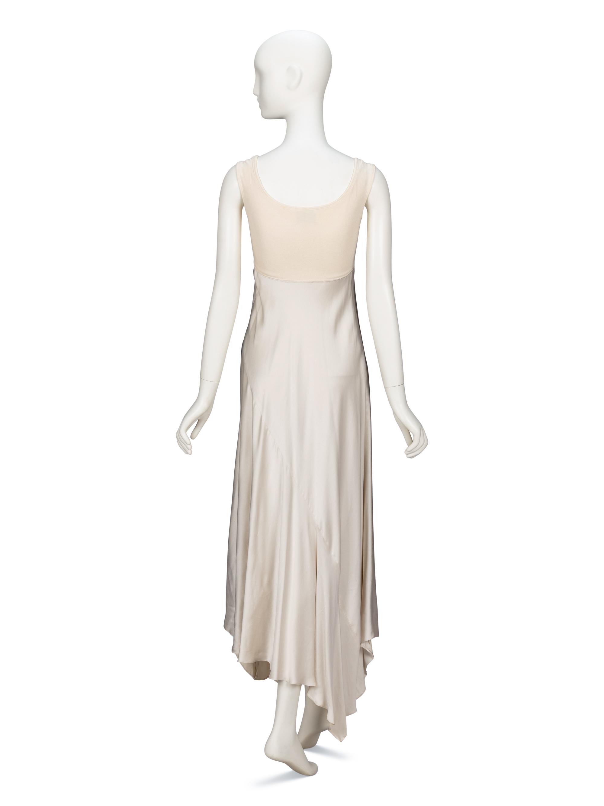 Donna Karan, Bias Cut Tank Dress, Original Sample