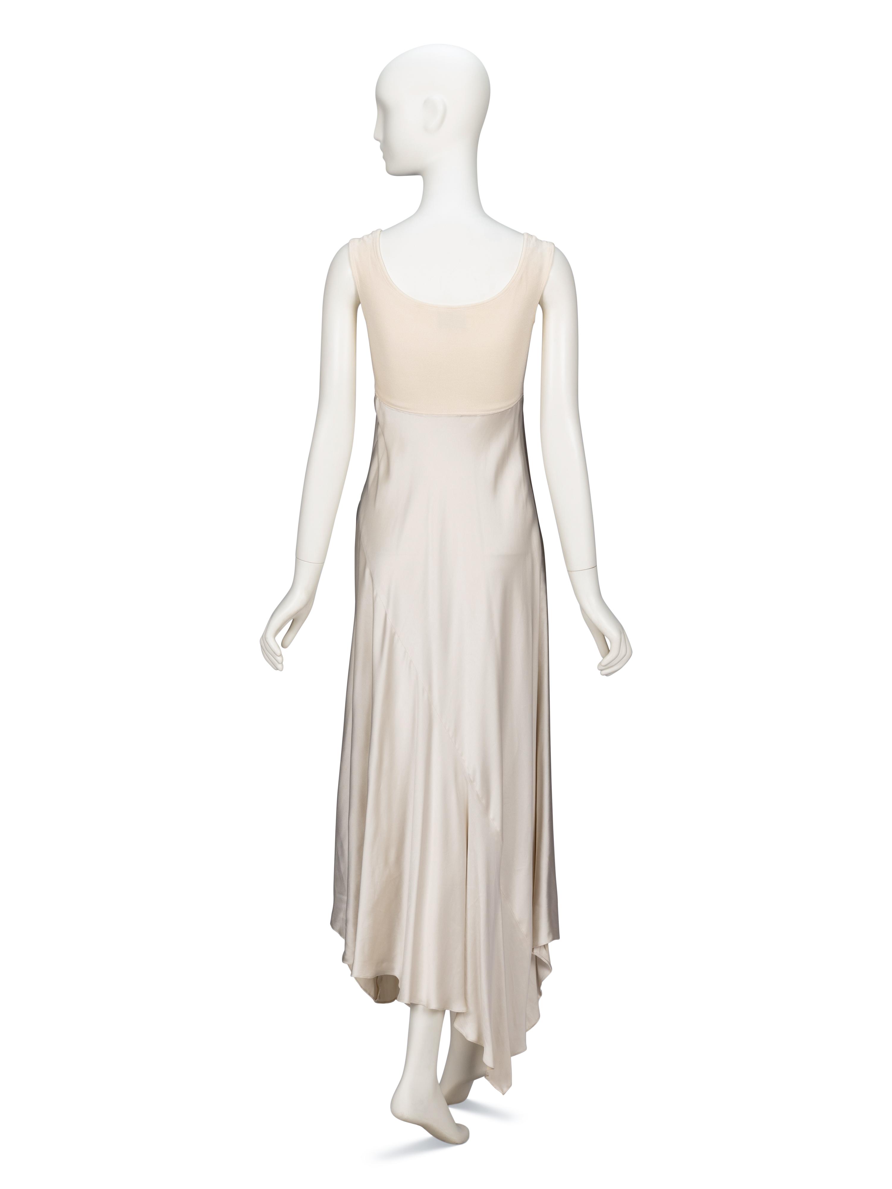Donna Karan, Bias Cut Tank Dress, Original Sample