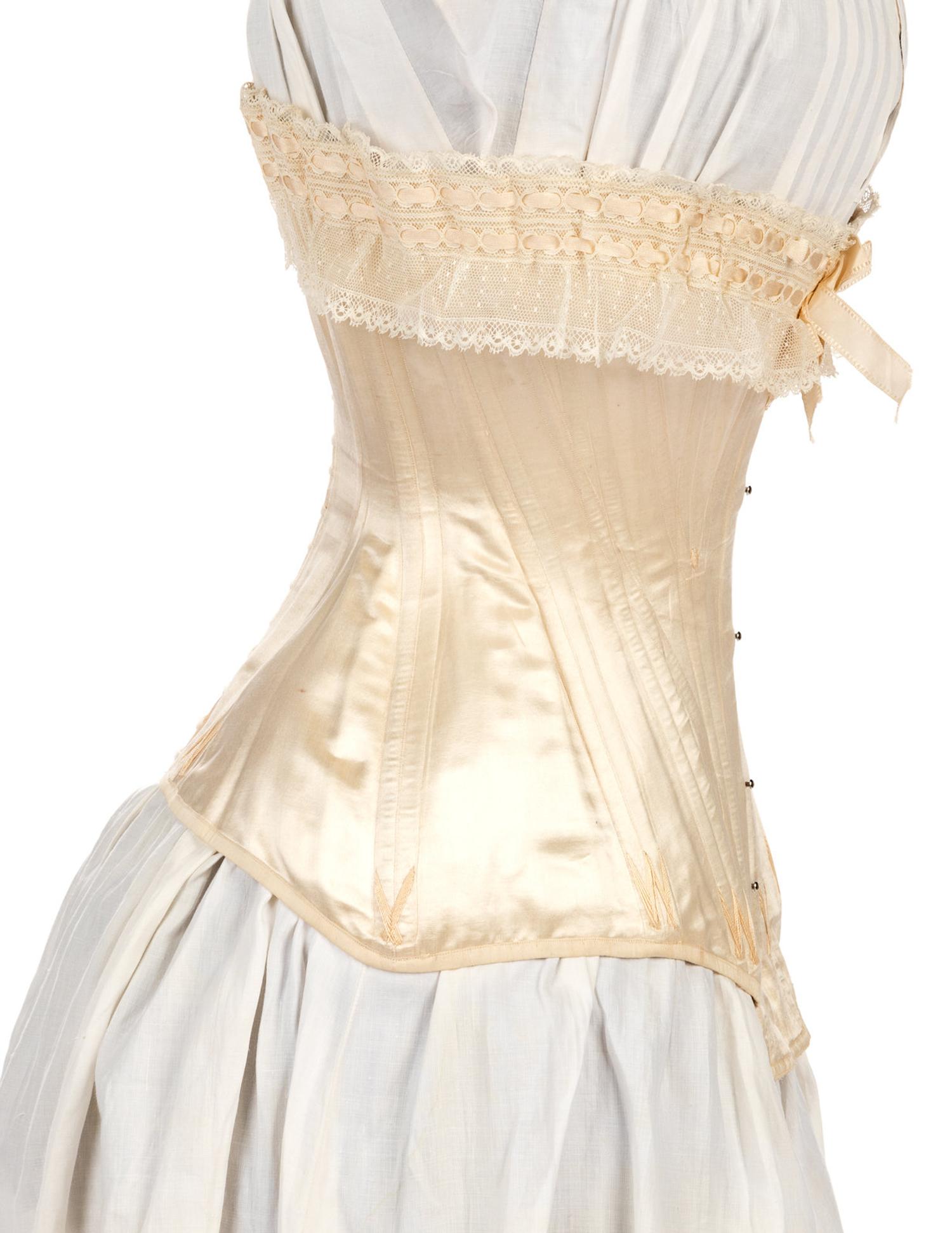 Three 19th and Early 20th Century Corsets, 1870-1905