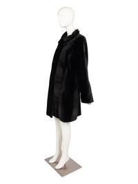 Zandra Rhodes Sheared Mink Coat, 2000s