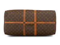 Louis Vuitton Monogram Keepall 55 Duffle Bag