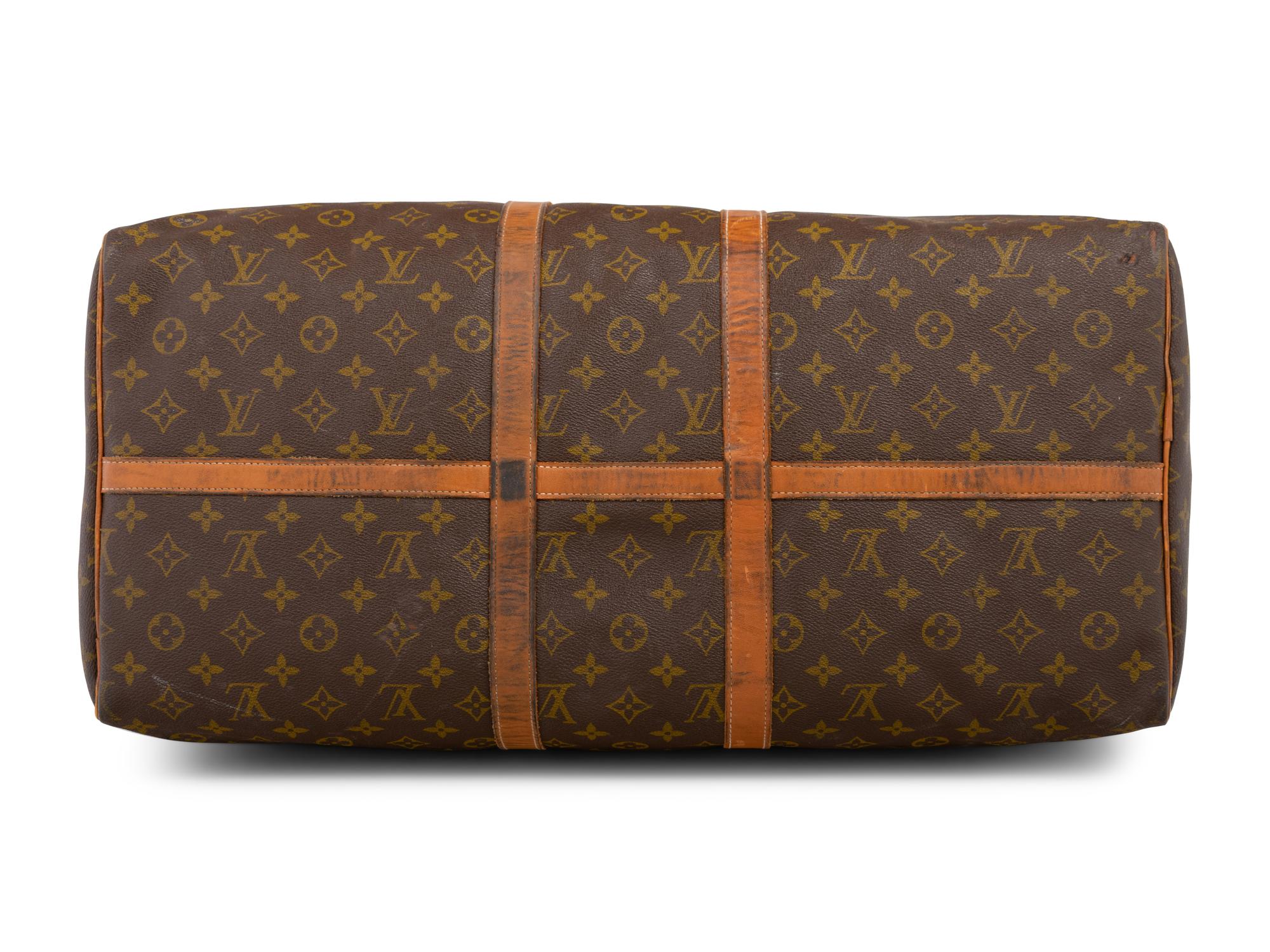 Louis Vuitton Monogram Keepall 55 Duffle Bag