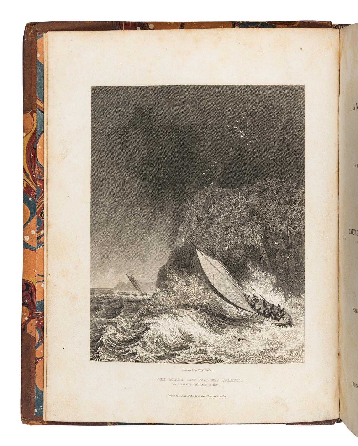 PARRY, William Edward, Sir (1790-1855). Narrative of an Attempt to Reach the North Pole, in boats ... Attached to His Majesty's Ship Hecla . London: William Clowes for John Murray, 1828.