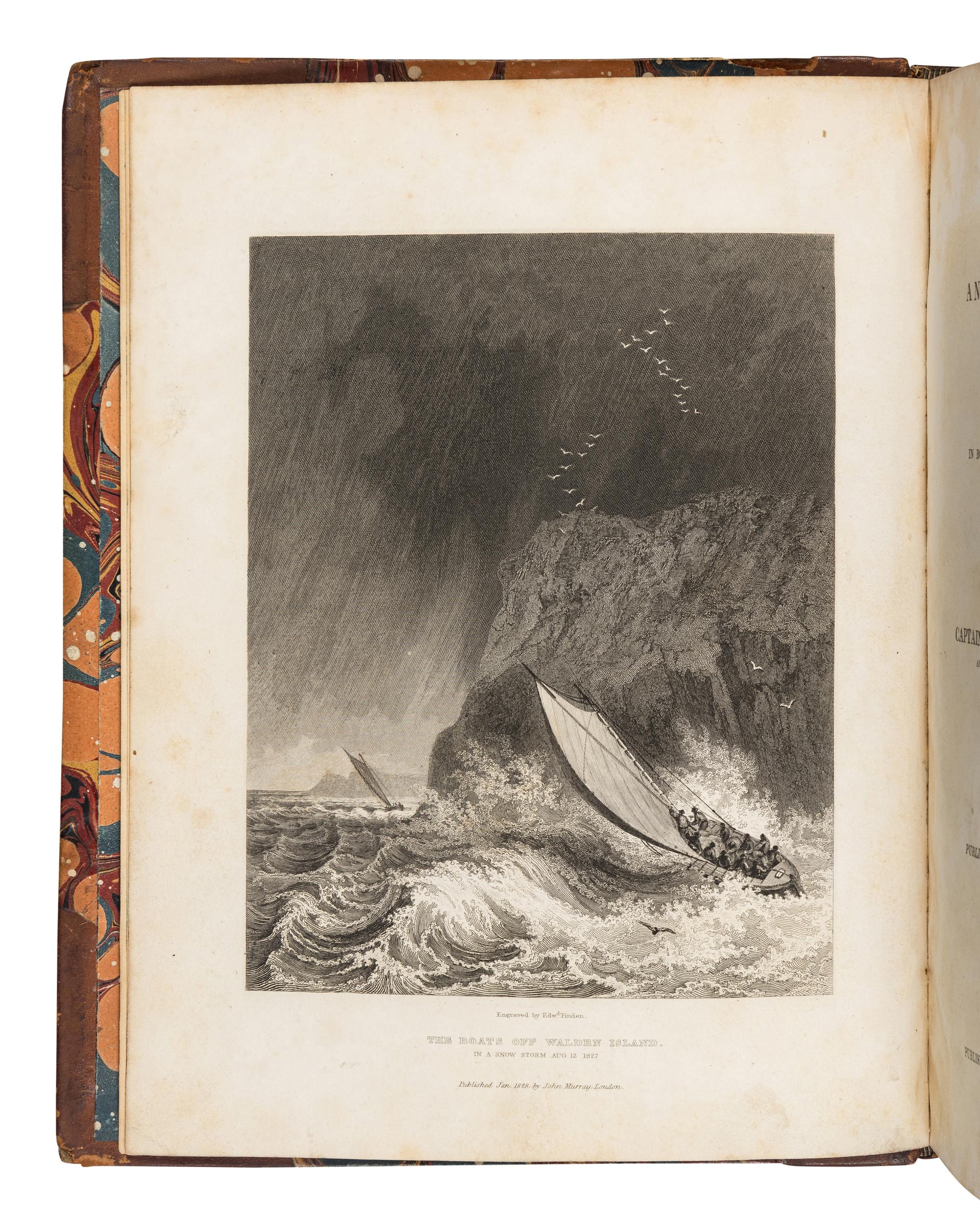 PARRY, William Edward, Sir (1790-1855). Narrative of an Attempt to Reach the North Pole, in boats ... Attached to His Majesty's Ship Hecla . London: William Clowes for John Murray, 1828.