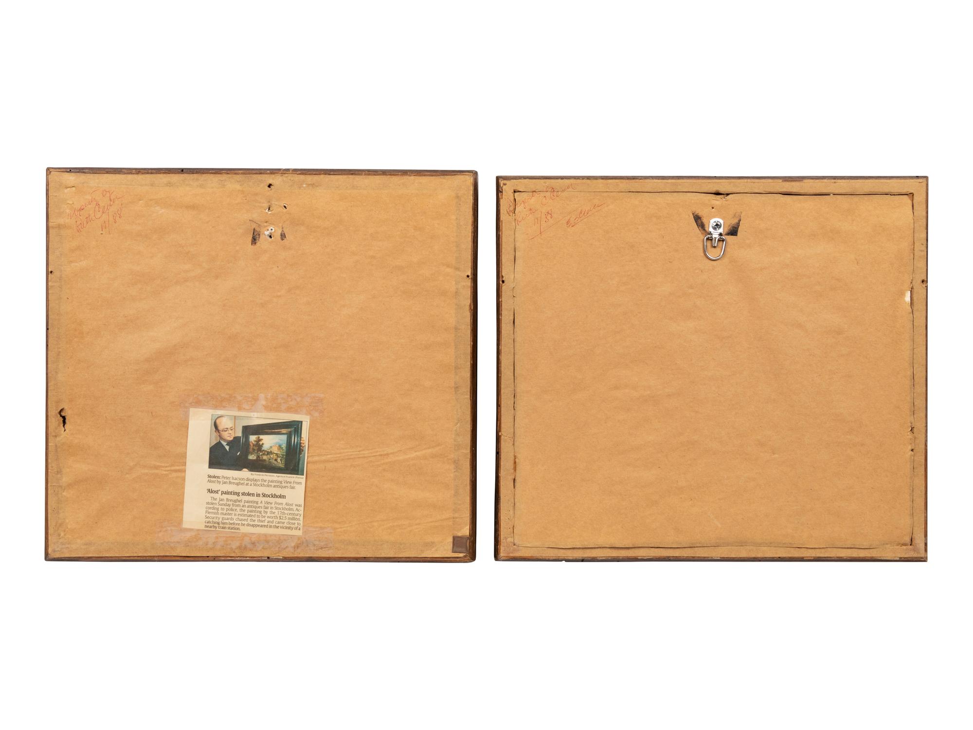 Pastoral Landscapes (a pair of works)