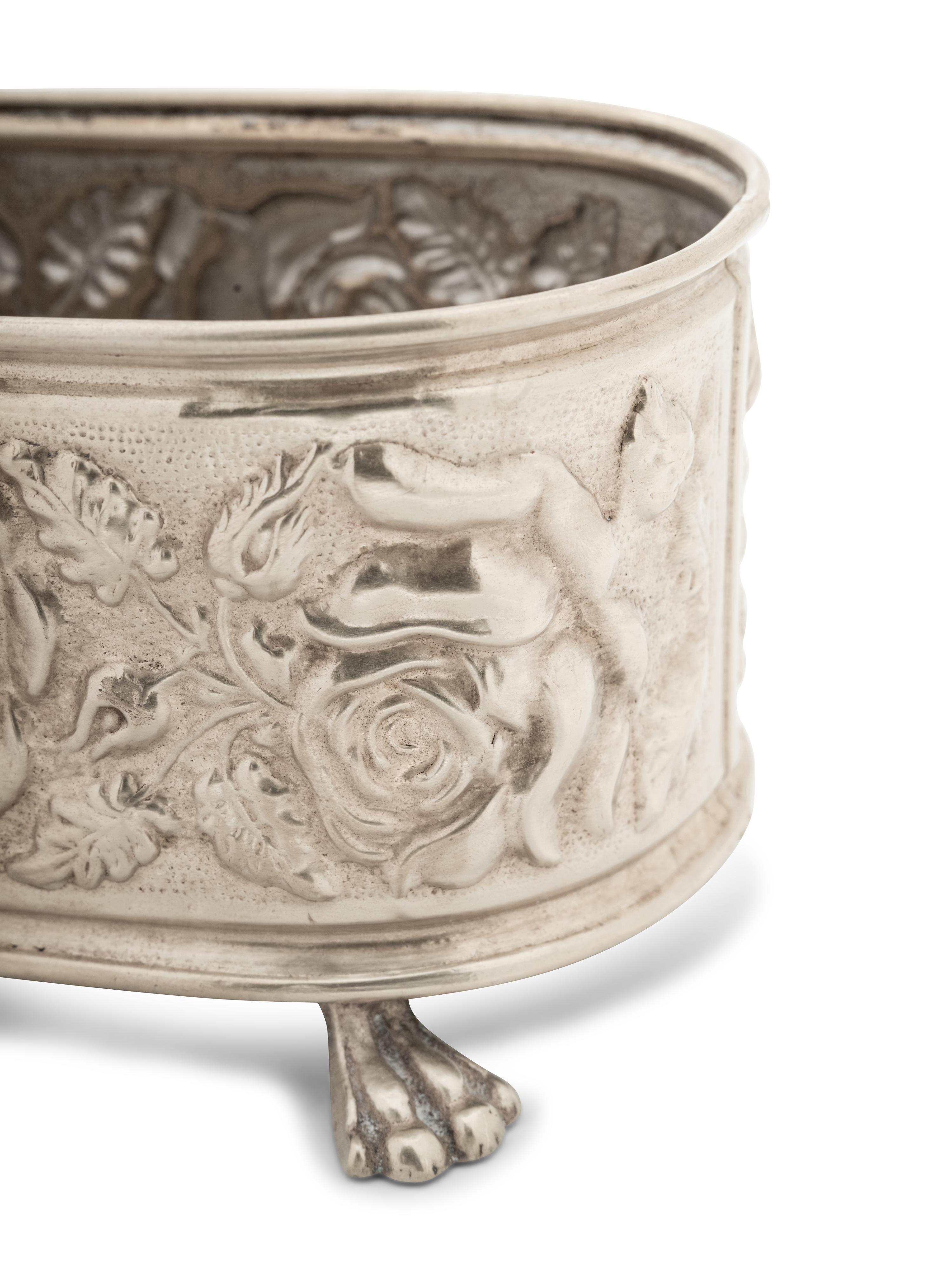 An English Silver Dresser Set