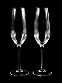 A Pair of Tiffany and Co. Champagne Flutes