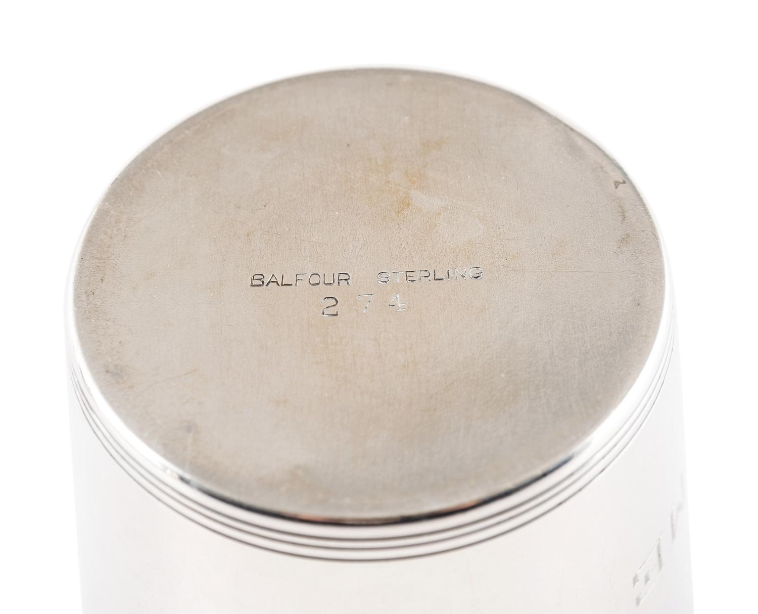 Five American Silver Julep Cups
