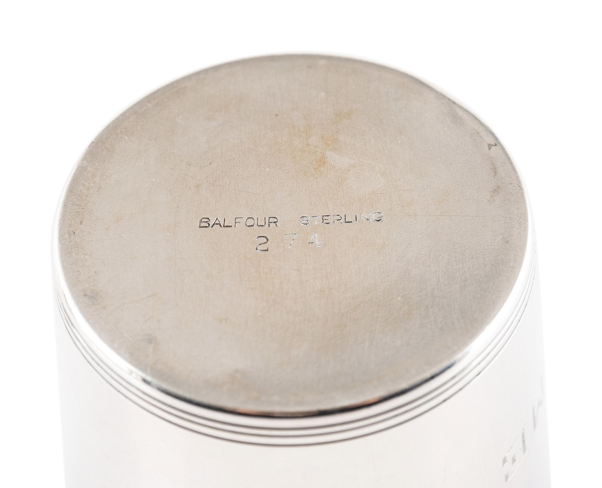 Five American Silver Julep Cups