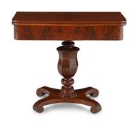 A William IV Mahogany Flip-Top Game Table