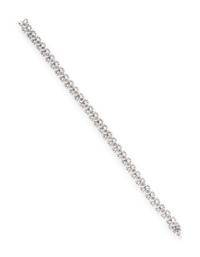 DIAMOND AND WHITE GOLD BRACELET