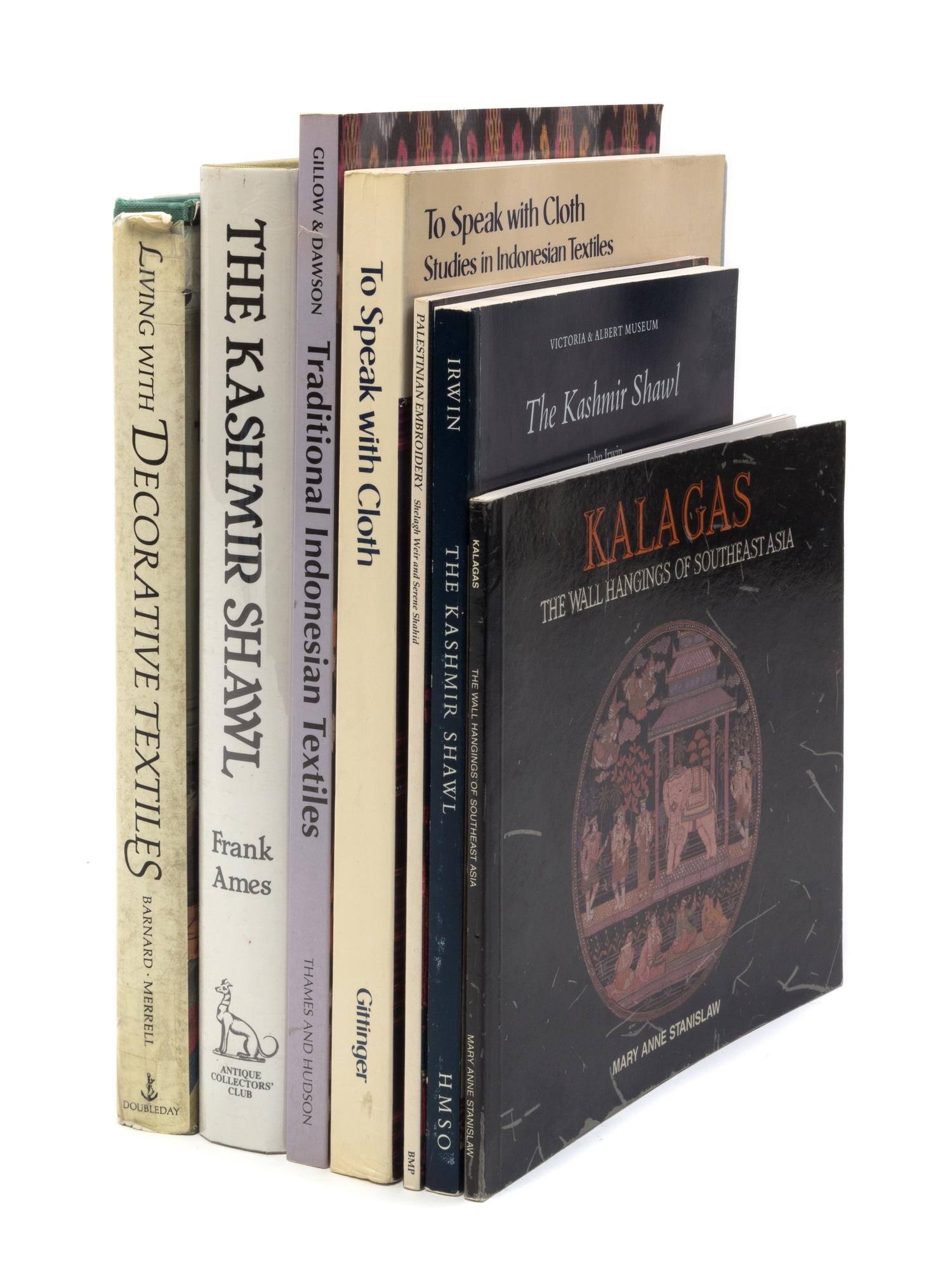 Seven Books Pertaining to Southeast Asian and Middle Eastern Textiles