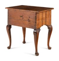A George II Walnut Dressing Table