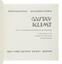 [KLIMT, Gustav (1862-1918)]. NOVOTNY, Fritz. Gustav Klimt: With a Catalogue Raisonné of His Paintings. Boston: New York Graphic Society, 1975.