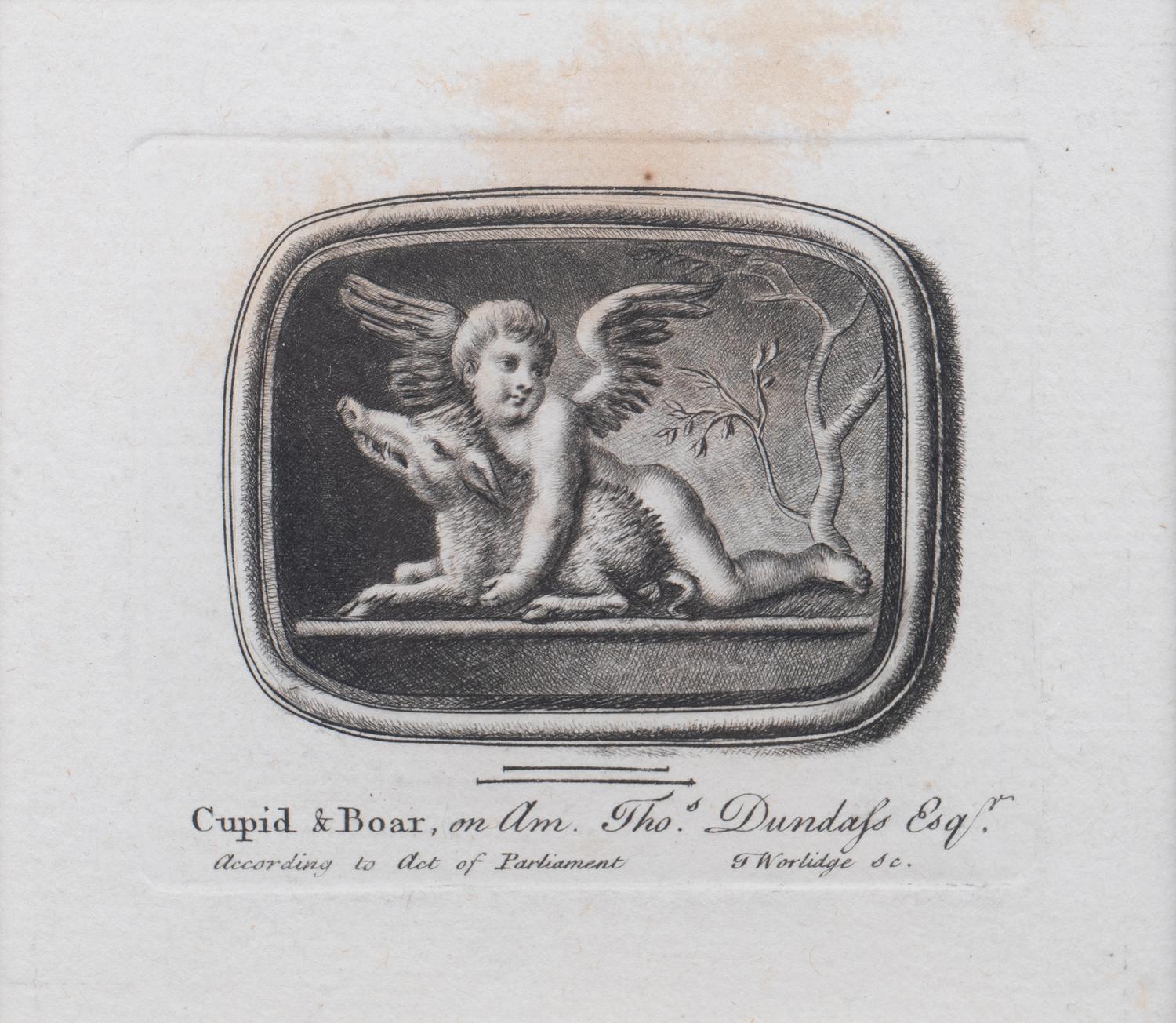 A Set of Six Grand Tour Engravings by Thomas Worlidge — 18TH CENTURY