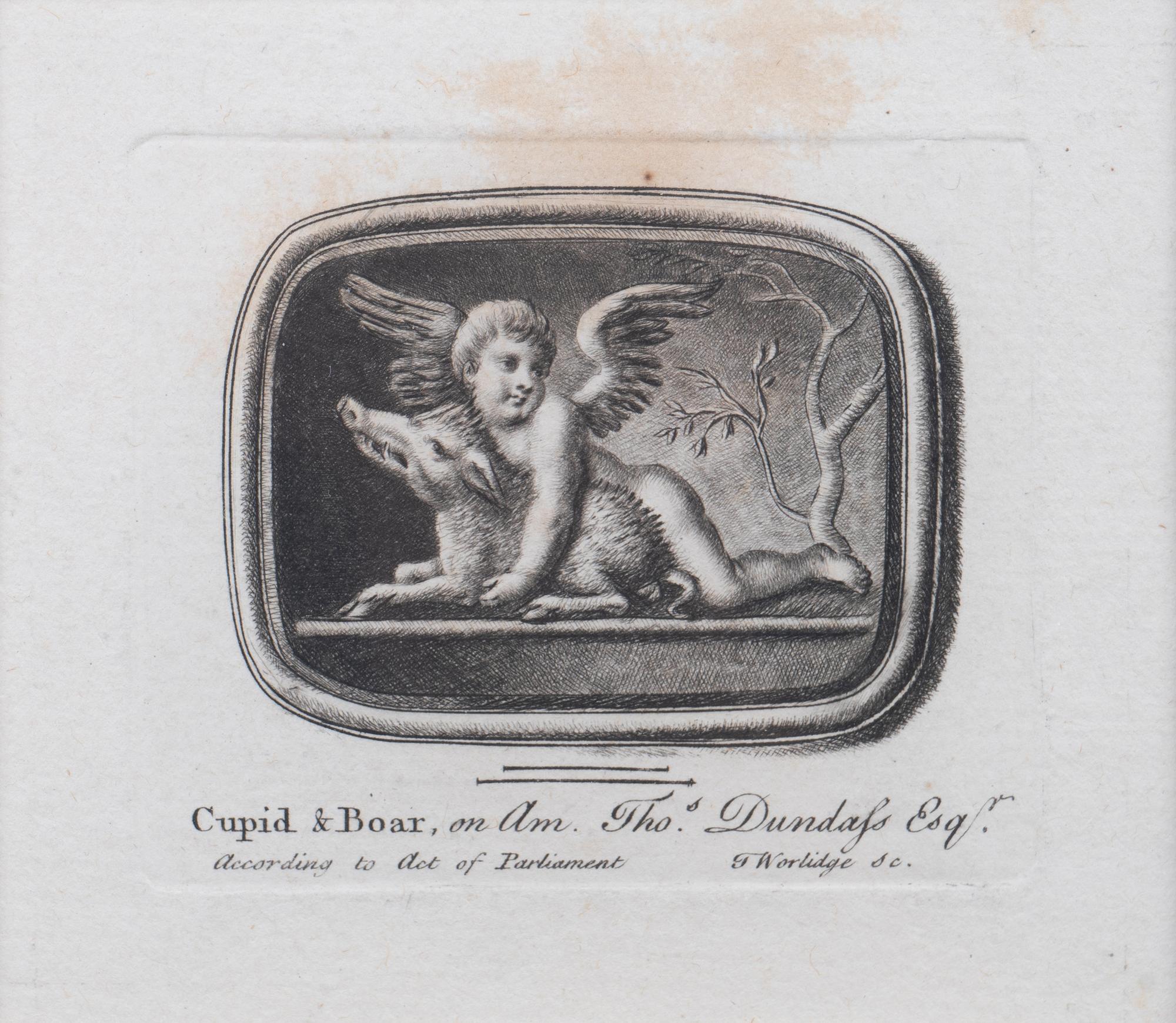 A Set of Six Grand Tour Engravings by Thomas Worlidge — 18TH CENTURY
