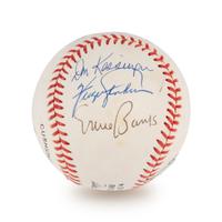 A Group of Eight Chicago Cubs Hall of Fame and Notable Signed Autograph Baseballs (Beckett Authentication Services Certified),