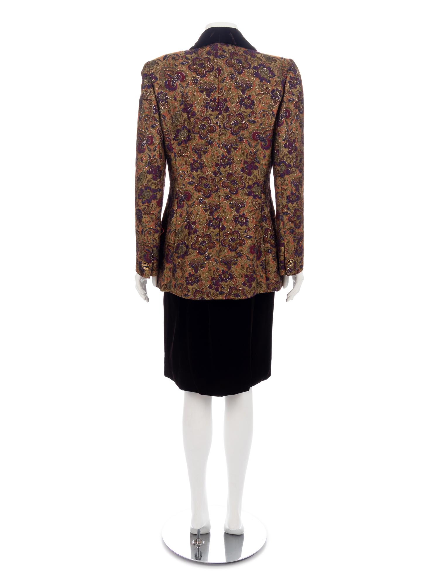 Emanuel Ungaro Jacket and Skirt Suit, 1980-90s
