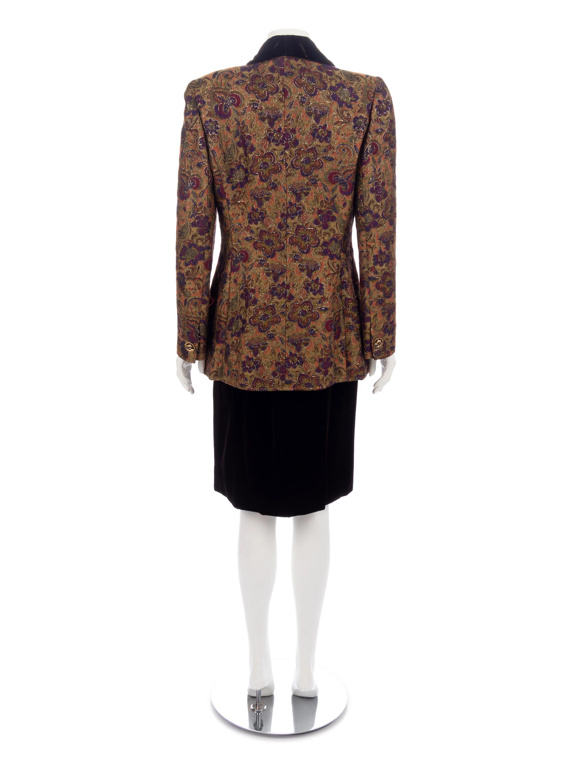Emanuel Ungaro Jacket and Skirt Suit, 1980-90s