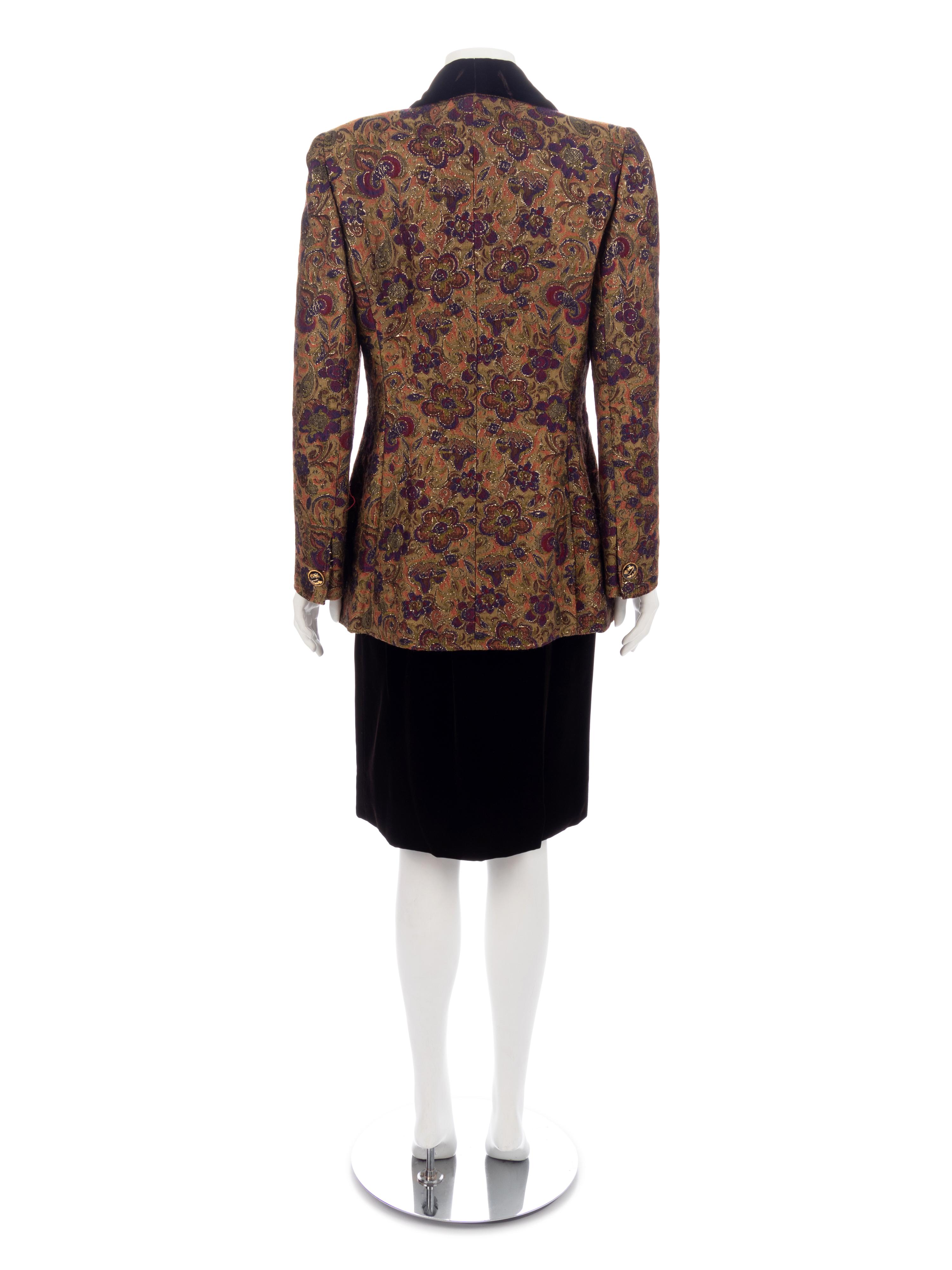 Emanuel Ungaro Jacket and Skirt Suit, 1980-90s