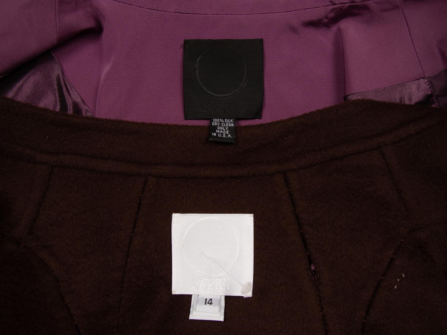 Ralph Rucci, Two Jackets