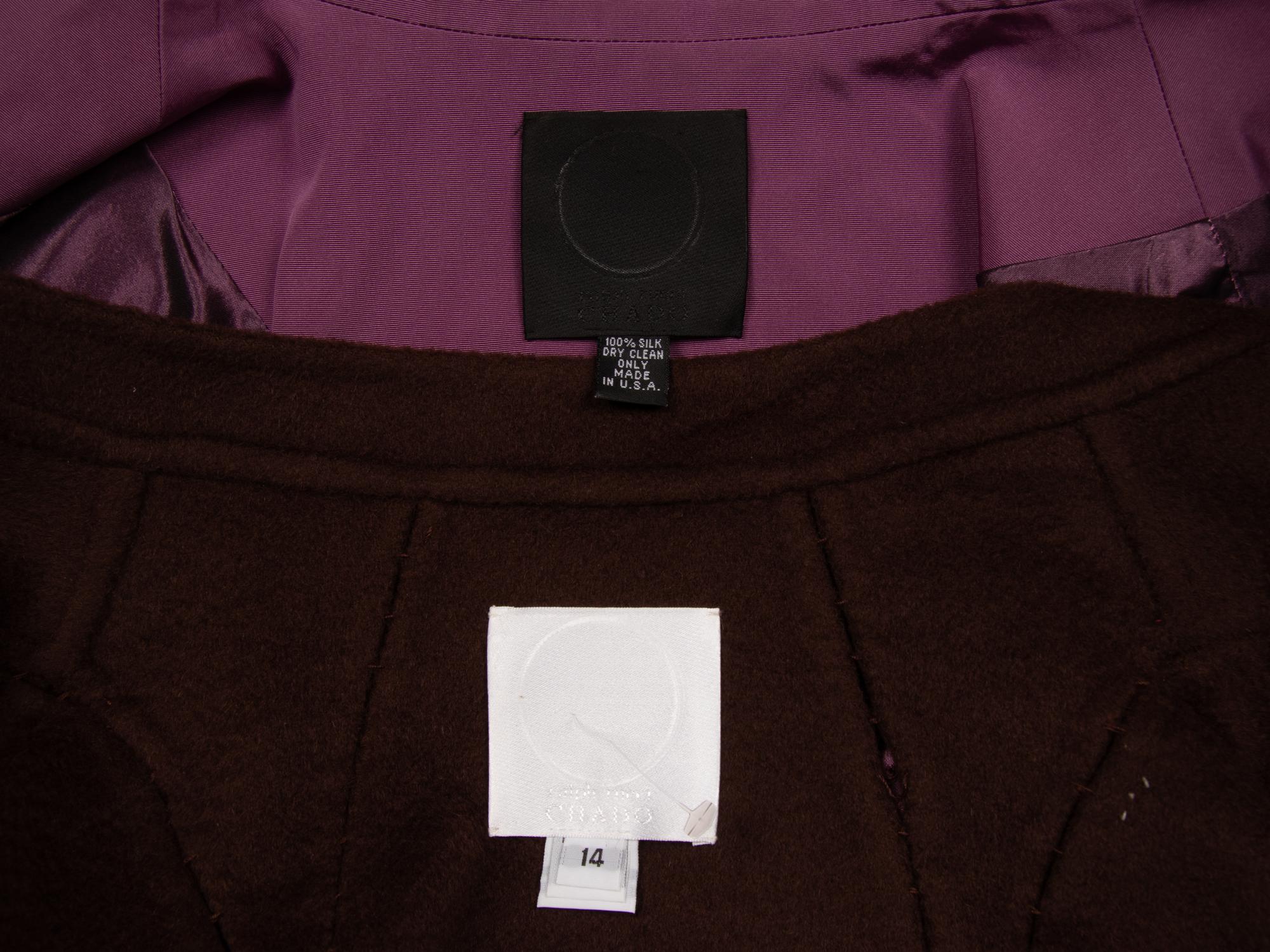Ralph Rucci, Two Jackets