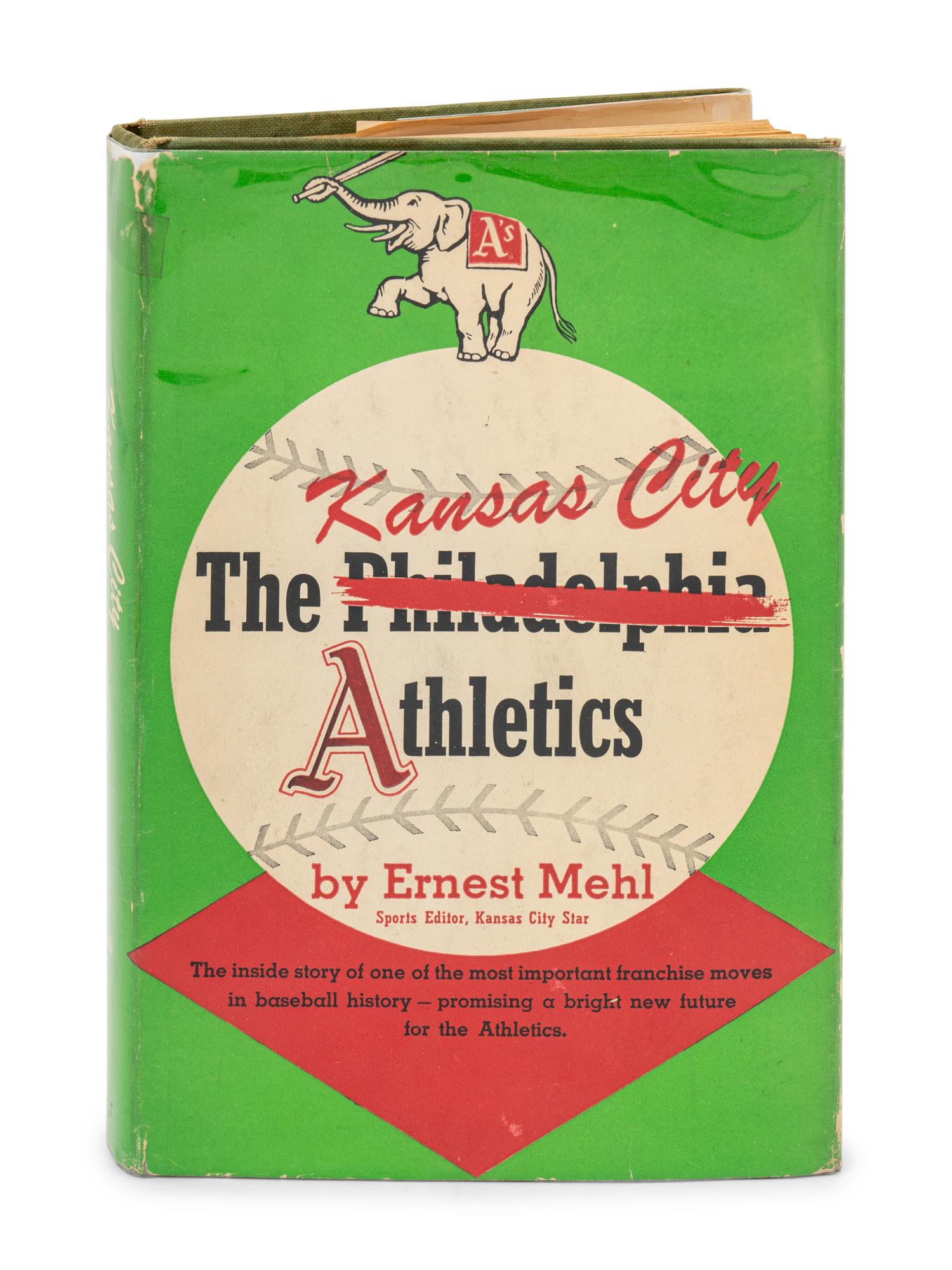 A Roger Maris Signed Autograph Edition of The Kansas City Athletics Book (Beckett Authentication Services Letter),