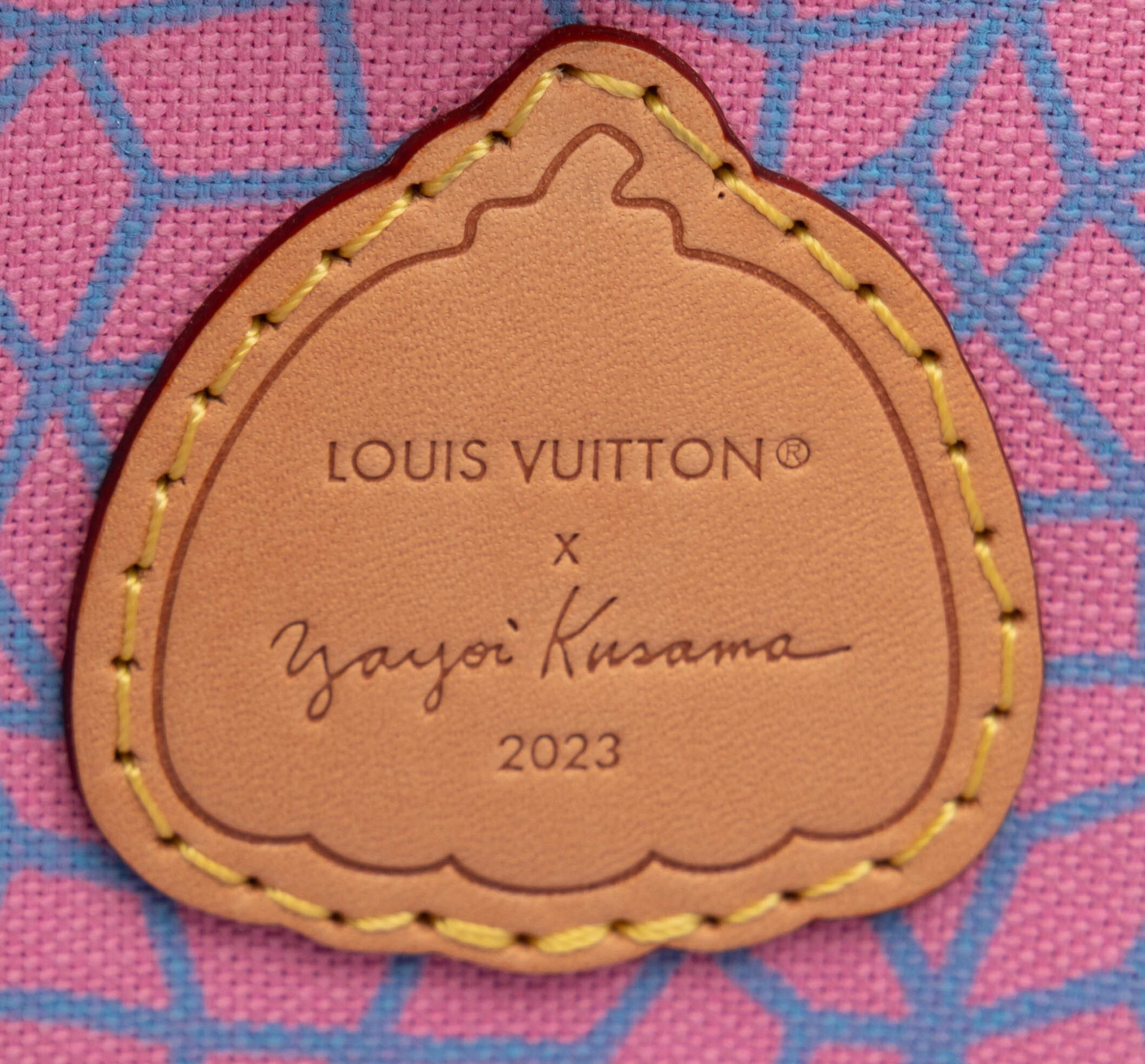 Louis Vuitton x Yayoi Kusama, Pumpkin-Print OnTheGo MM Tote
