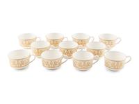 A Royal Worcester Porcelain Dinner Service