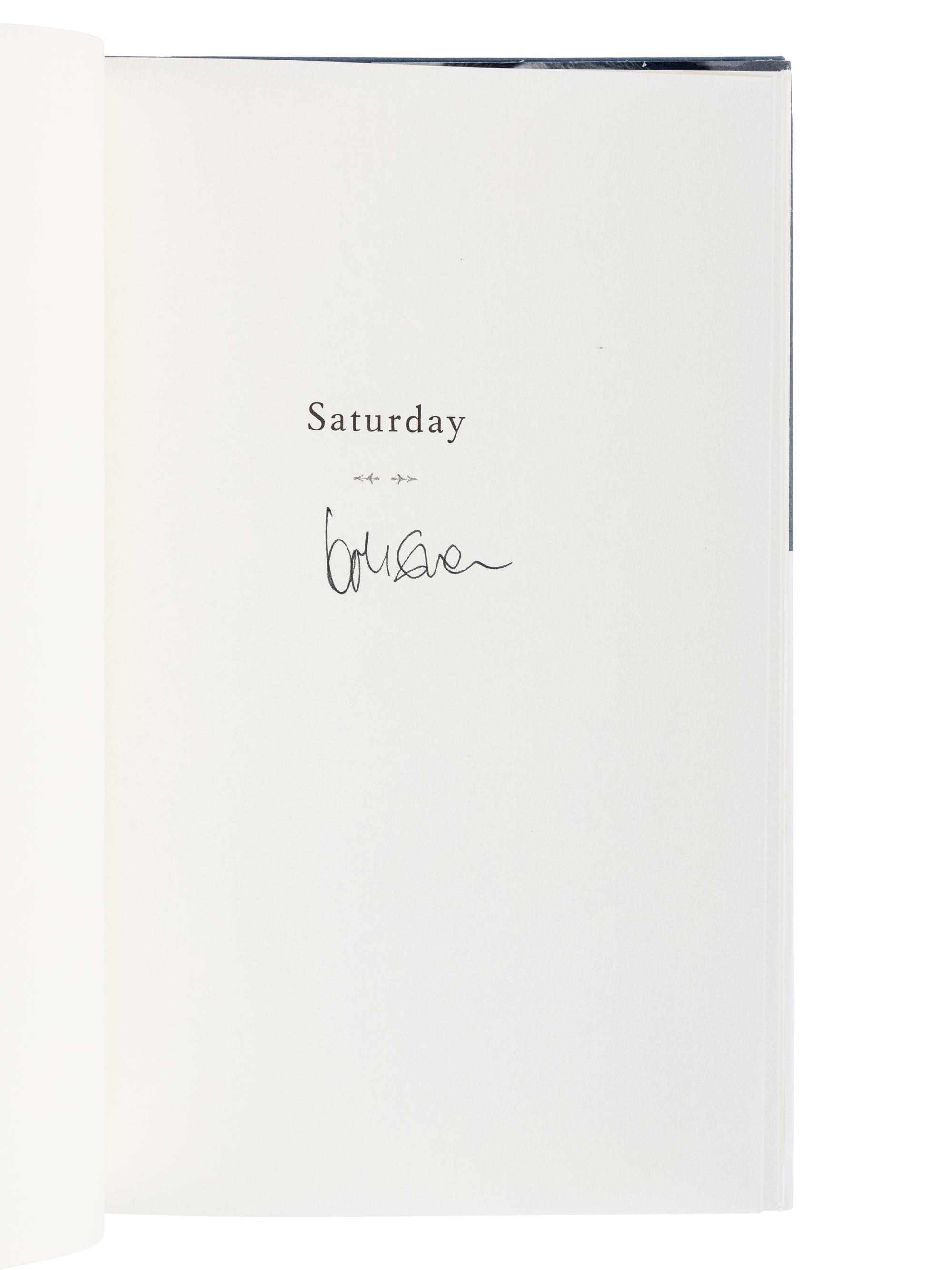 McEWAN, Ian (b. 1948). A group of 6 novels by McEwan, MOST SIGNED, comprising: