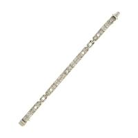 Art Deco, Diamond and Platinum Bracelet