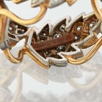A gold, platinum, and diamond ring, Tiffany & Co. Schlumberger