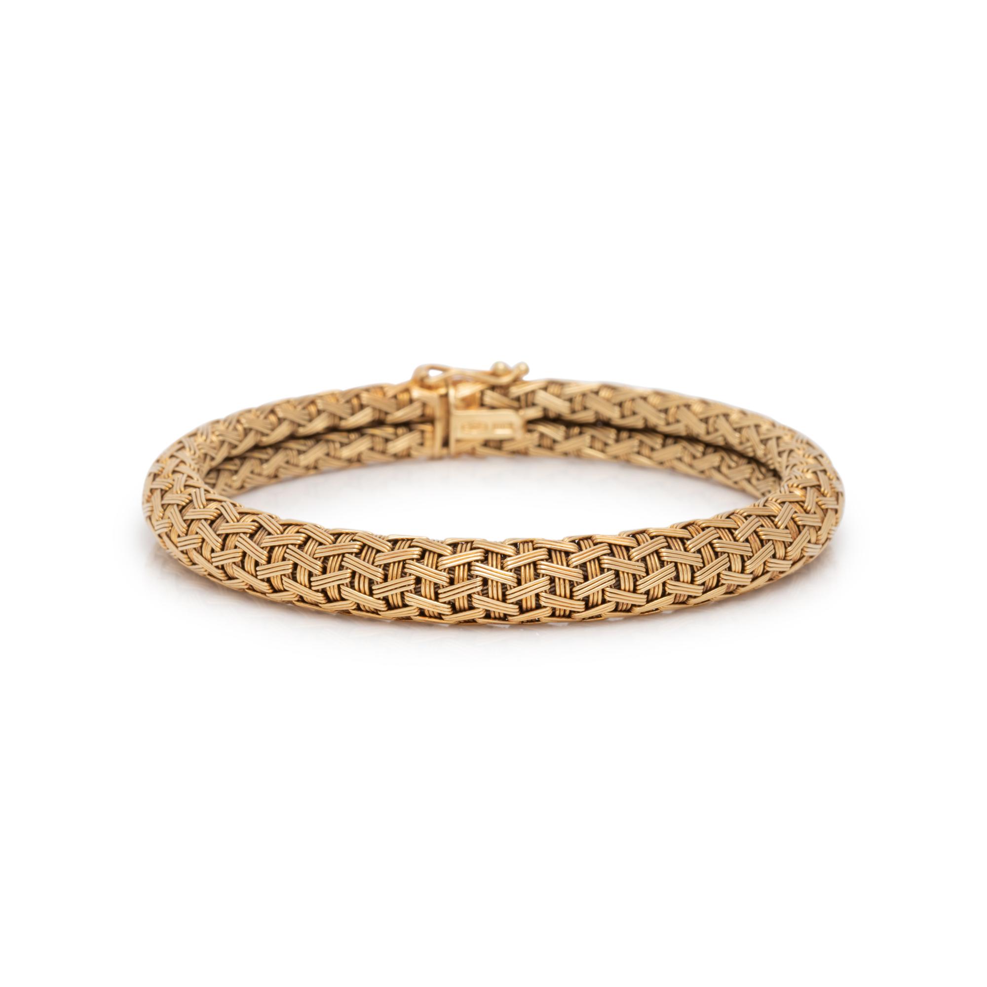 YELLOW GOLD BRACELET